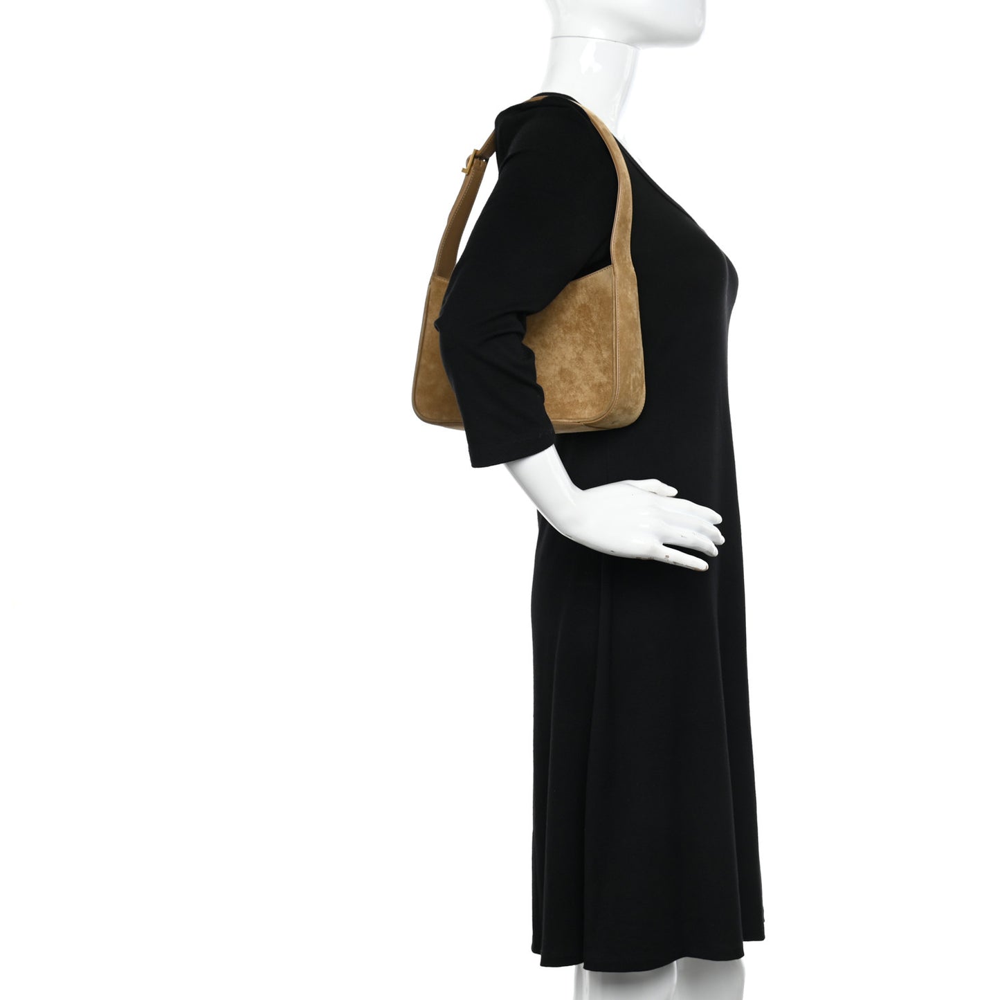 Suede Calfskin Le 5 A 7 Hobo Beige