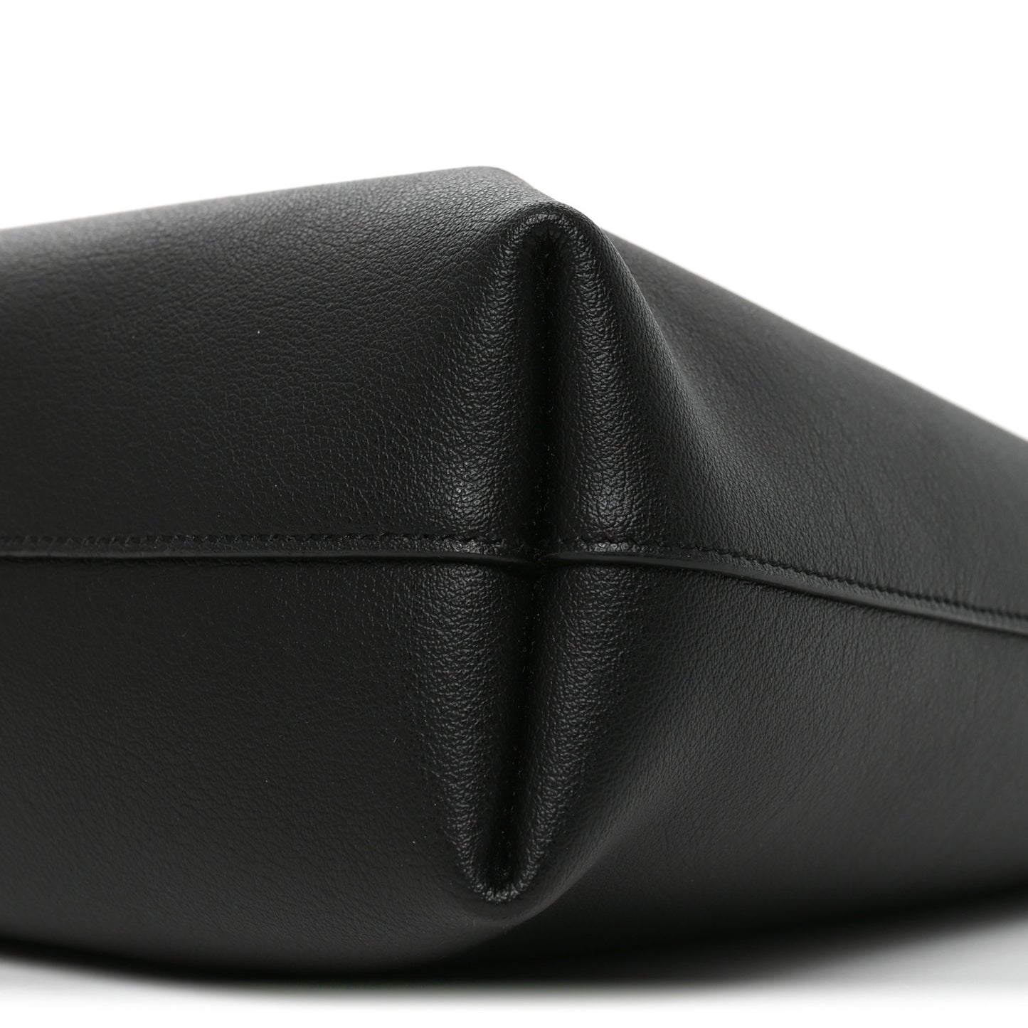 Calfskin Toy Shopping Tote Black