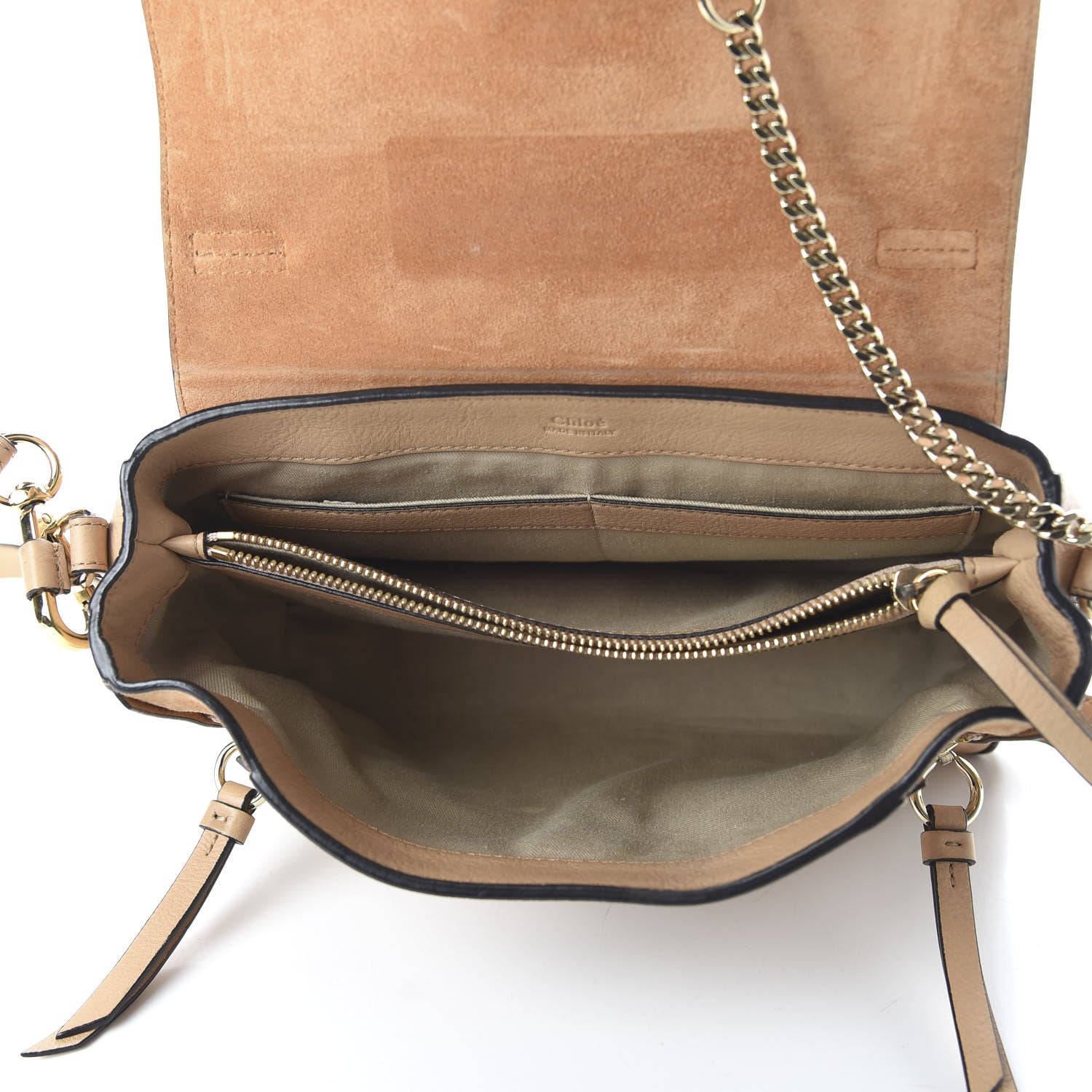Chloe Calfskin Small Faye Day Shoulder Bag Blush Nude 5 of 9