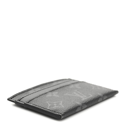 Louis Vuitton Monogram Eclipse Porte-Cartes Double Card Holder 4 of 7