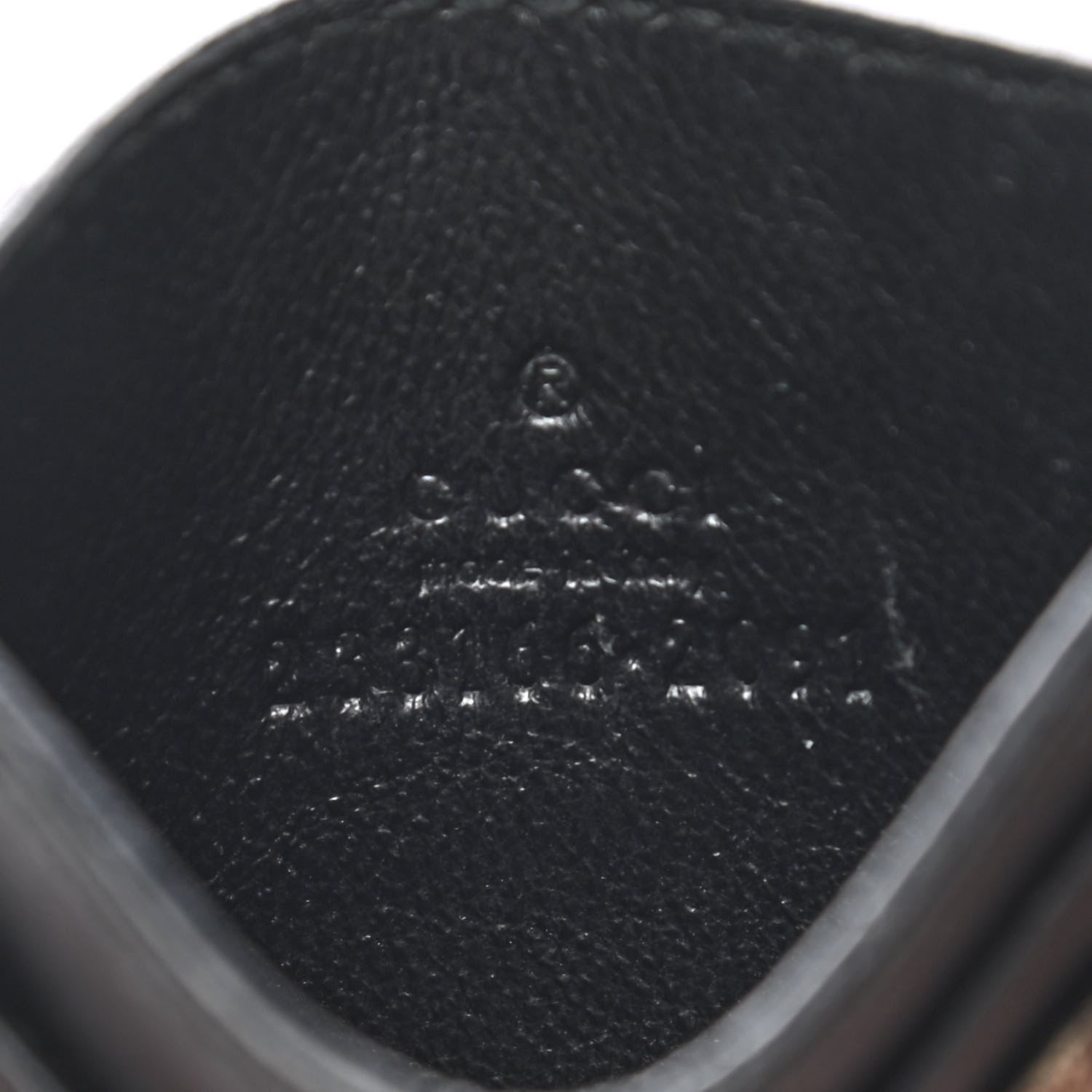 Gucci GG Supreme Monogram Bees Card Holder Black 5 of 6