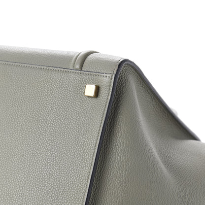 Celine Baby Grained Calfskin Medium Phantom Luggage Grey 12 of 12