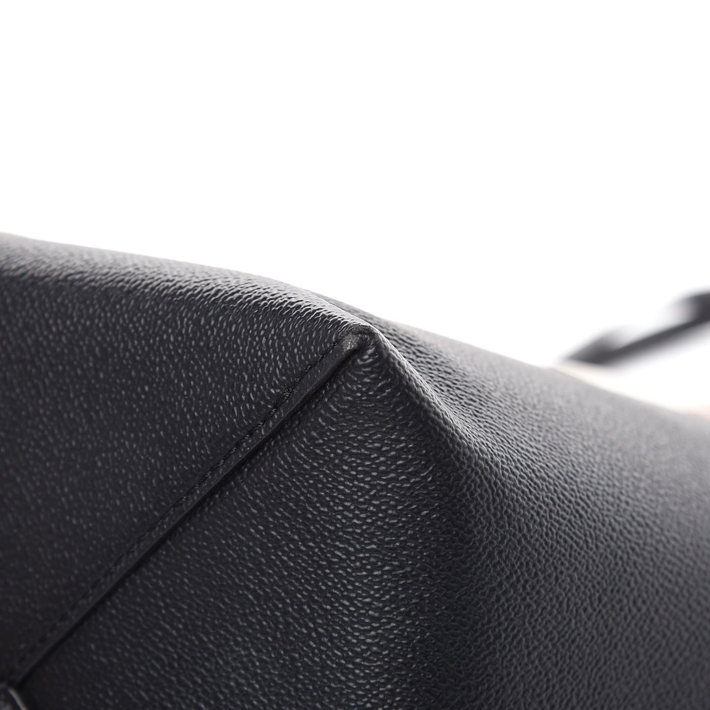 Faux Leather Wild Cat Tote Black