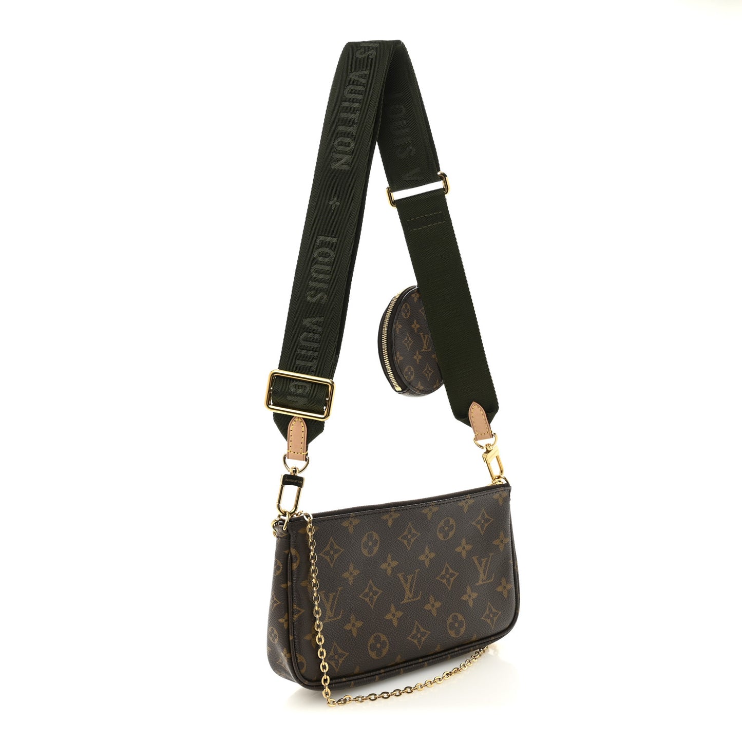 Monogram Multi Pochette Accessories Kaki