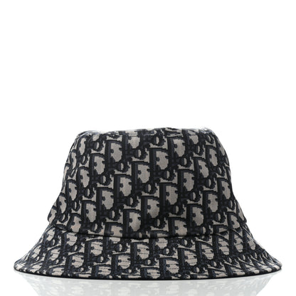Christian Dior Oblique Reversible Teddy-D Brim Bucket Hat 57 Blue 5 of 13