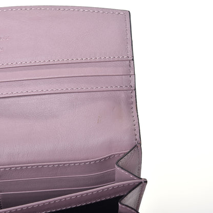 Burberry Calfskin House Check Porter Continental Wallet Pale Orchid 11 of 11