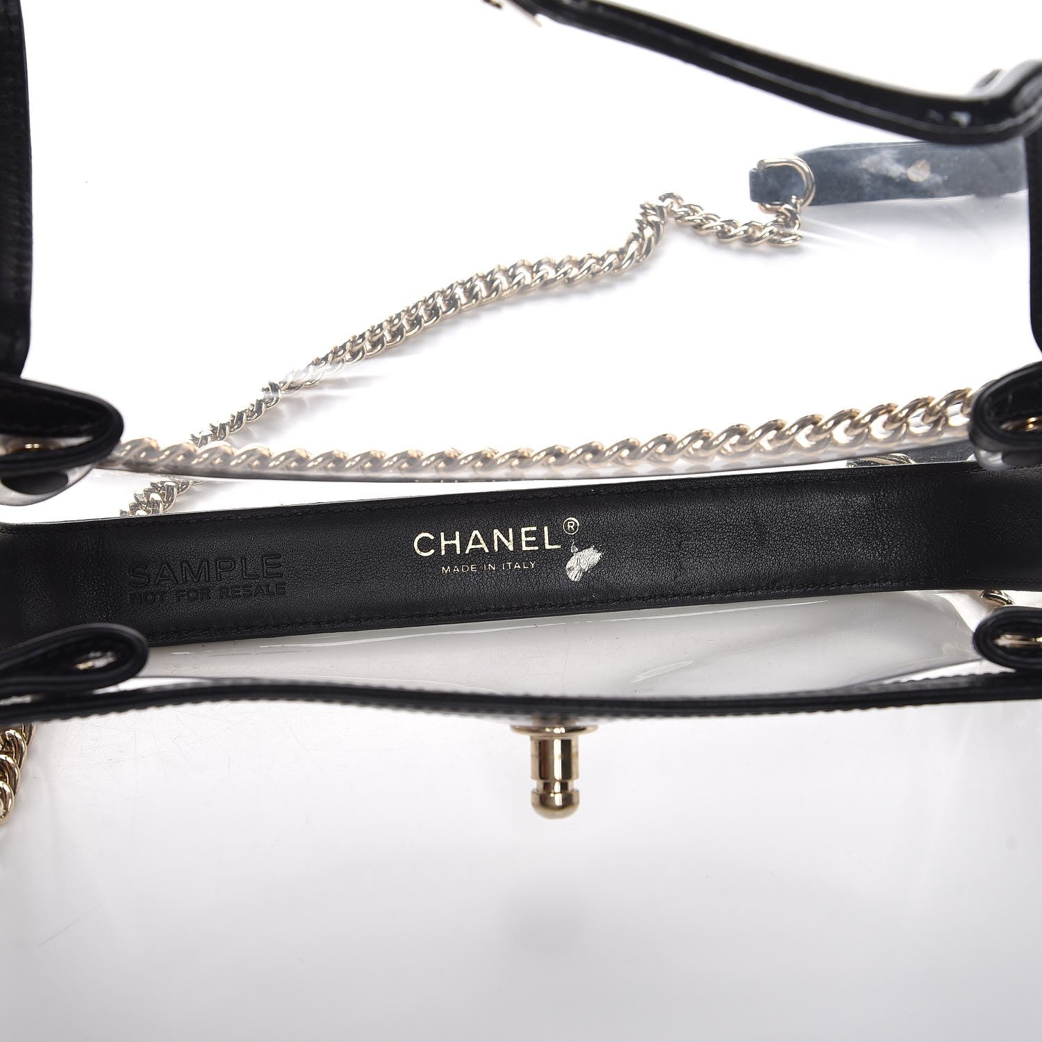 Chanel Vinyl Naked Boy Flap Black 6 of 8