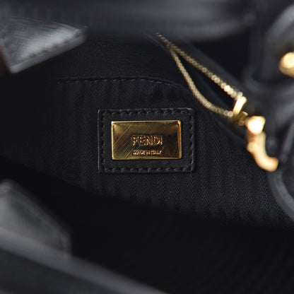 Fendi Vitello Elite Petite 2Jours Tote Black 9 of 10