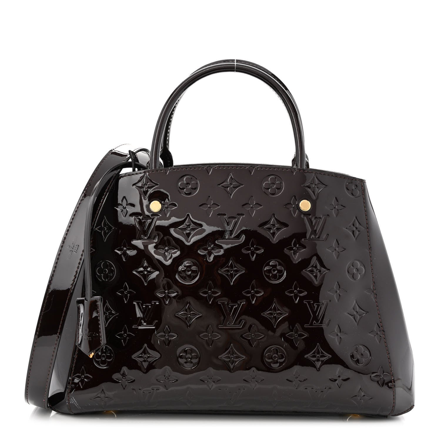 Louis Vuitton Vernis Montaigne MM Amarante 1 of 11