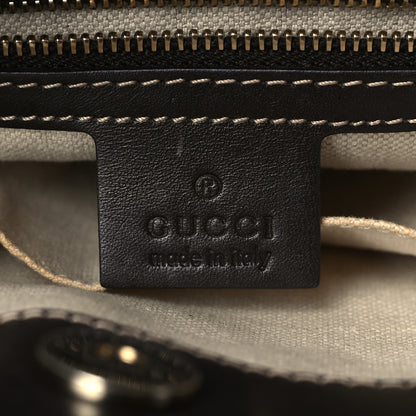 Gucci Monogram Web Medium Mayfair Tote Dark Brown 6 of 11