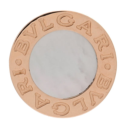 Bulgari 18K Rose Gold Mother of Pearl BVLGARI BVLGARI Single Stud Earring 1 of 4