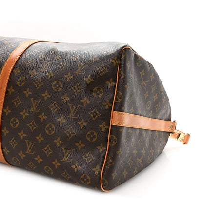 Louis Vuitton Monogram Keepall Bandouliere 60 9 of 9