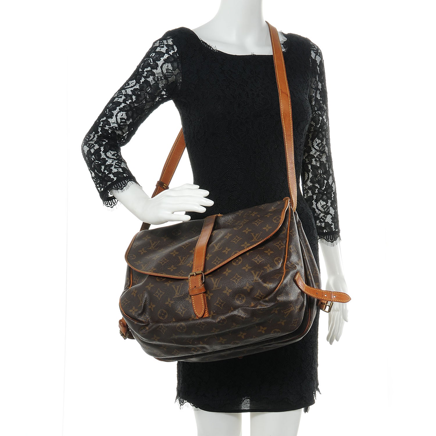 Louis Vuitton Monogram Saumur 35 2 of 10