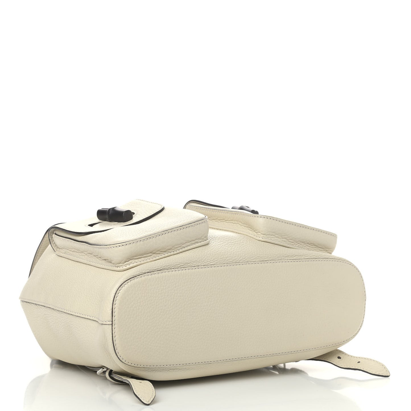 Cellarius Calfskin Medium Bamboo Backpack Mystic White