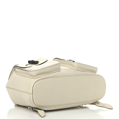 Gucci Cellarius Calfskin Medium Bamboo Backpack Mystic White 4 of 9