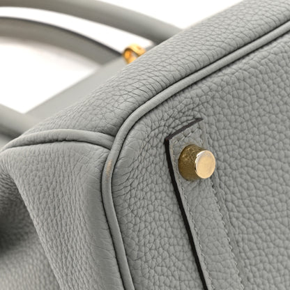 Hermes Togo BIRKIN 30 Gris Mouette 11 of 14