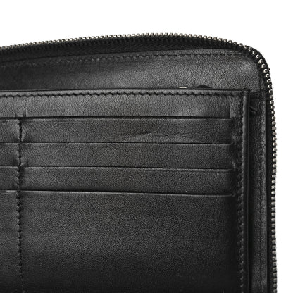 Chanel Patent Quilted Large Zip Around Organizer Wallet So Black 14 of 16