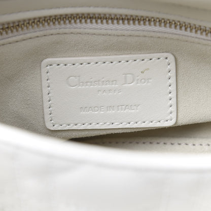 Christian Dior Ultra Matte Calfskin Cannage Mini Lady Dior Latte 5 of 9