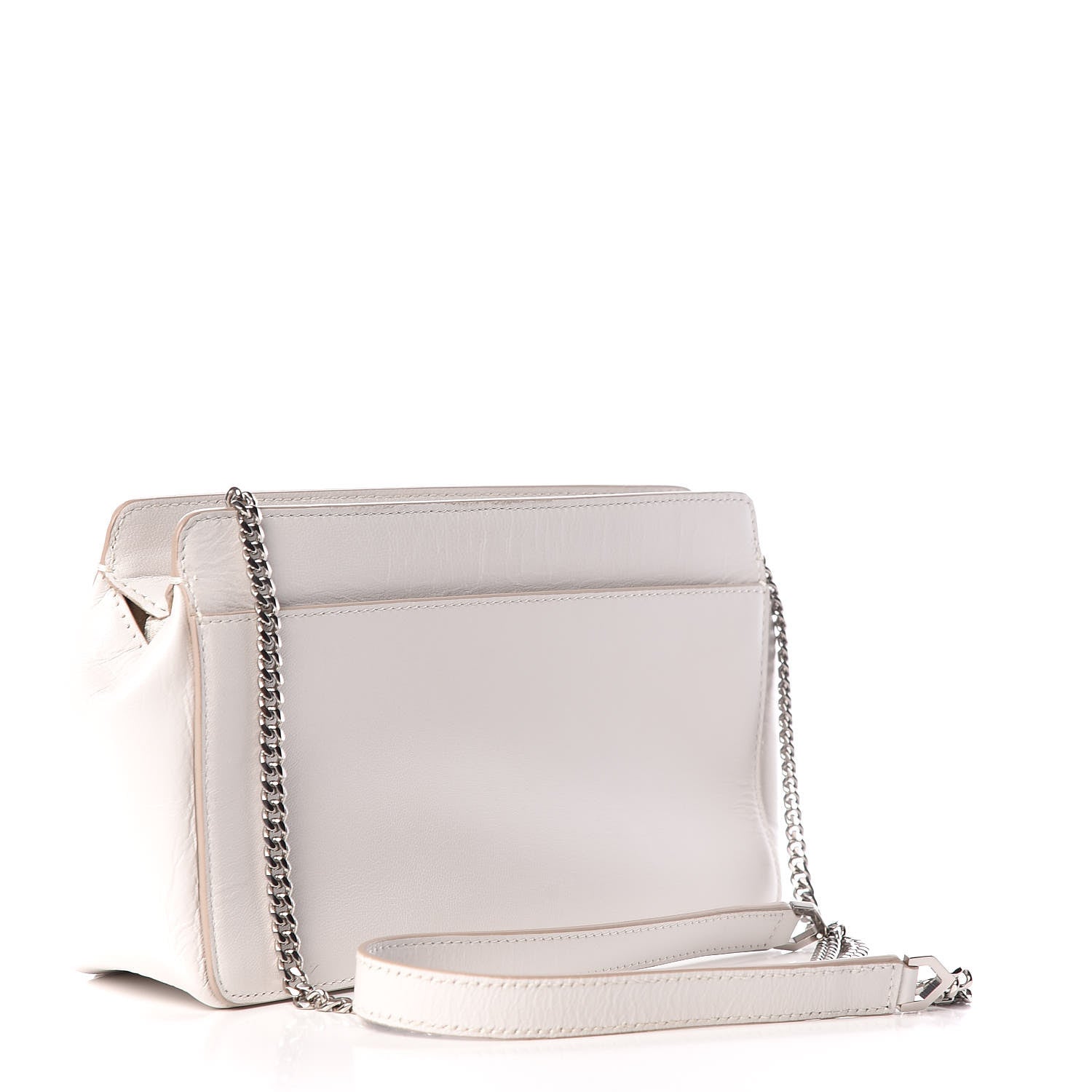 Givenchy Goatskin Quilted Pocket Crossbody Off White 3 of 10