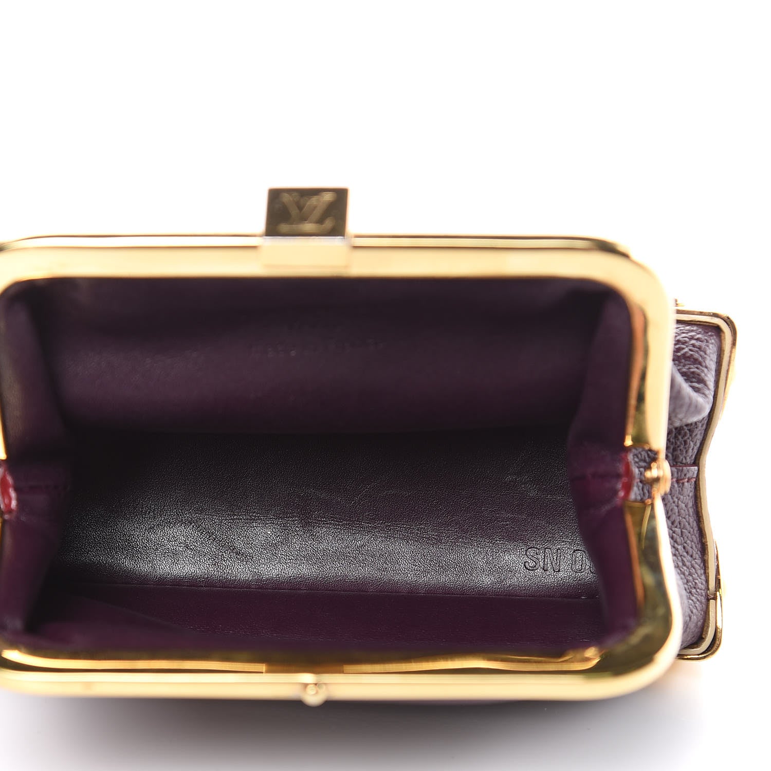 Louis Vuitton Suhali Porte-Monnaie Coin Purse Prune 5 of 9