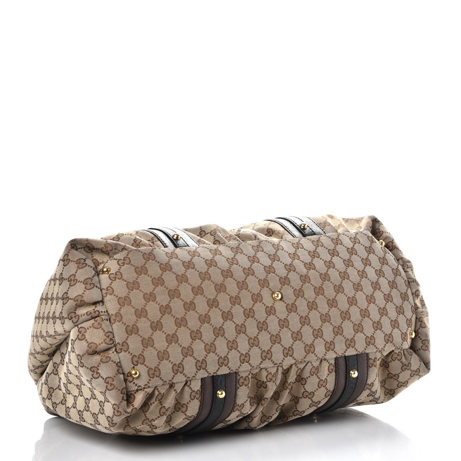 Gucci Monogram Medium Interlocking Icon Tote Dark Brown 4 of 13