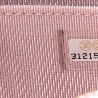Chanel Caviar Quilted Zip Coin Purse Light Pink 7 of 8