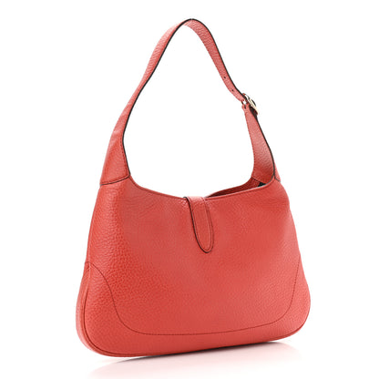 Gucci Calfskin Small Jackie O Hobo Dark Orange 2 of 11