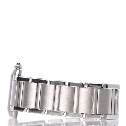 Cartier Stainless Steel 25mm Tank Francaise Quartz Watch 3 of 8