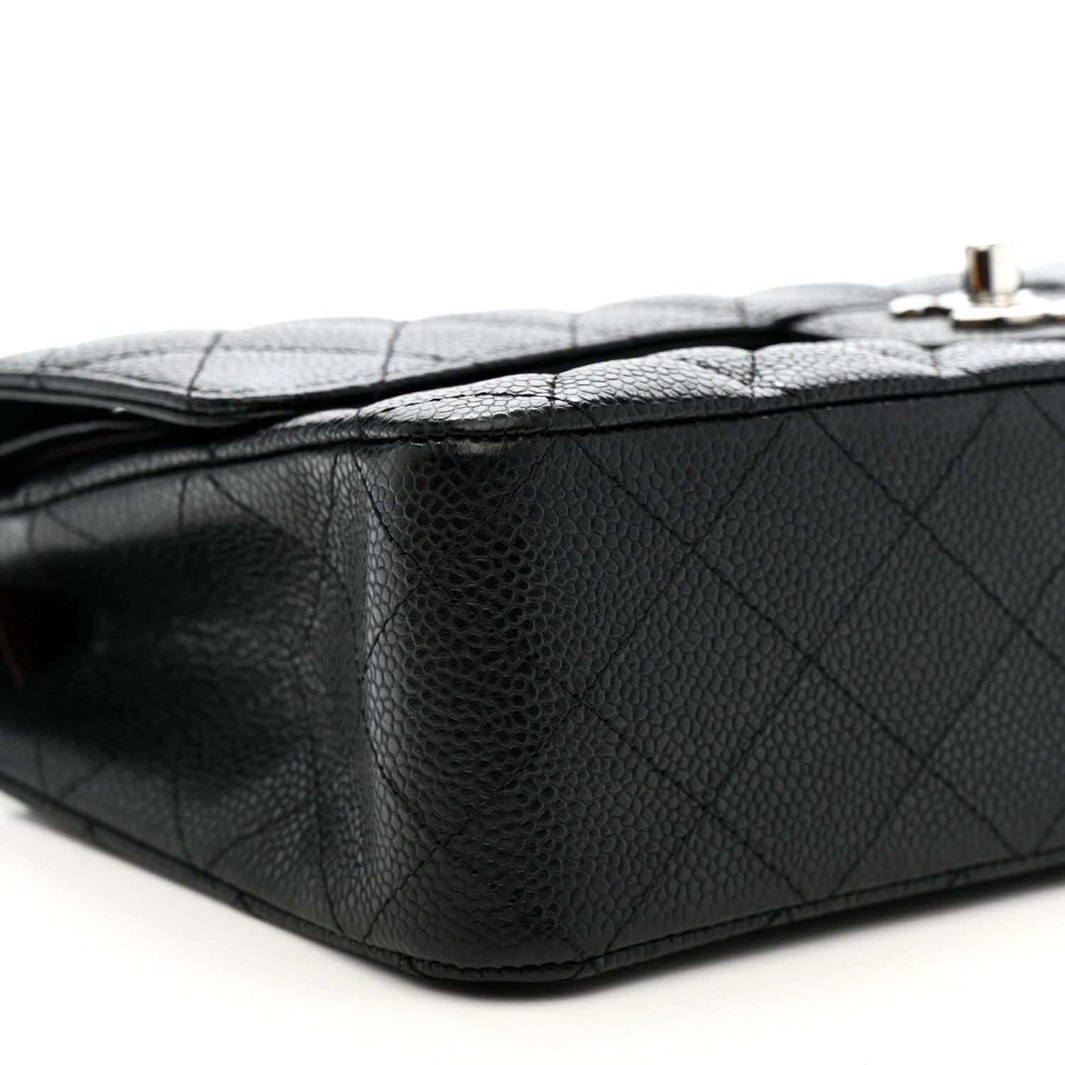 Chanel Caviar Quilted Medium Double Flap Black 9 of 11