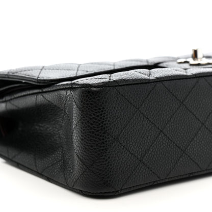 Chanel Caviar Quilted Medium Double Flap Black 9 of 11