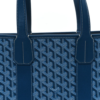 Goyard Goyardine Villette PM Tote Ocean Blue 8 of 10