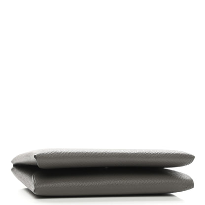Hermes Epsom Calvi Duo Card Case Gris Meyer 4 of 6