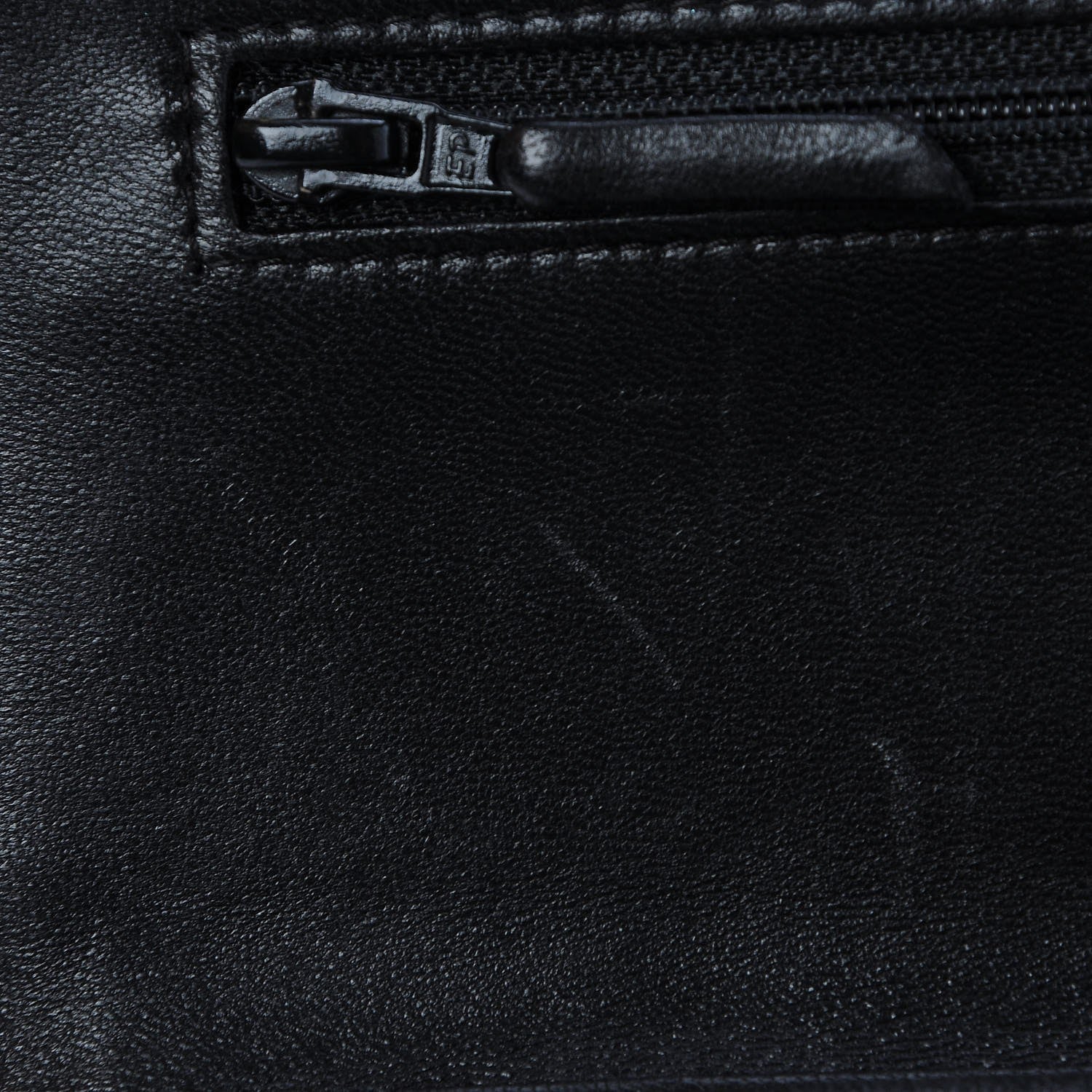 Chanel Lambskin Quilted Wallet On Chain WOC Black 9 of 10