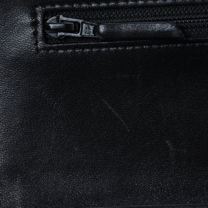 Chanel Lambskin Quilted Wallet On Chain WOC Black 9 of 10