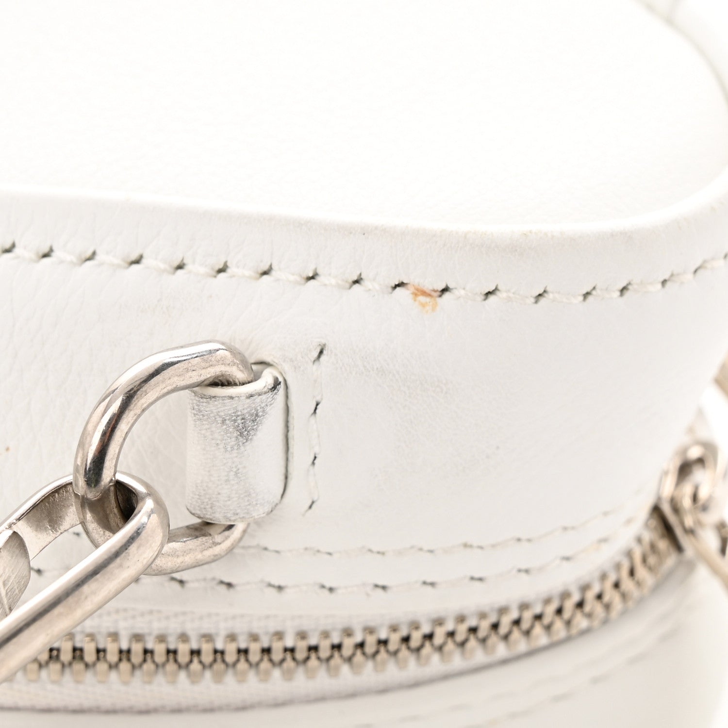 Balenciaga Calfskin S Triangle Duffle White 12 of 12