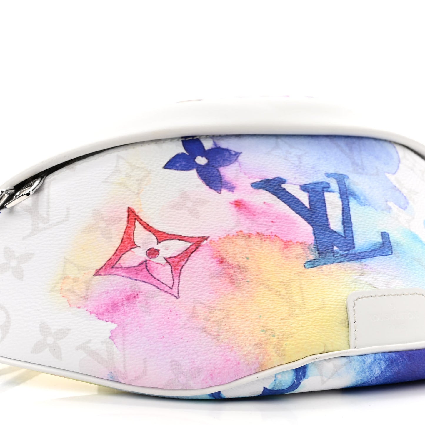 Monogram Watercolor Discovery Bumbag Multicolor
