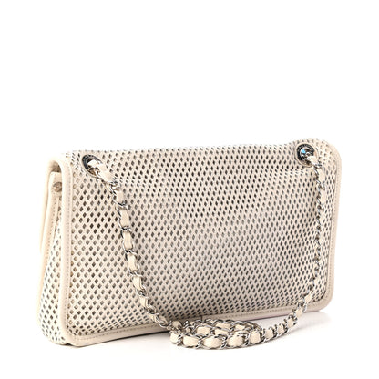 Chanel Perforated Calfskin Up In The Air Flap White 4 of 13