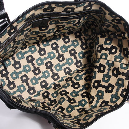 Gucci Monogram Jolicoeur Medium Tote Black 5 of 7