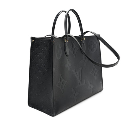 Louis Vuitton Empreinte Monogram Giant Onthego GM  Black 2 of 10