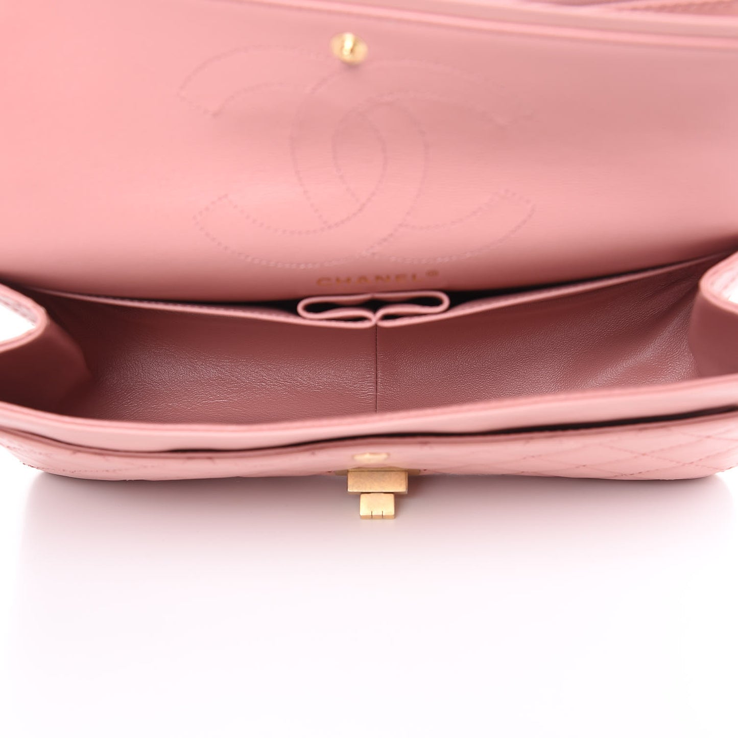 Aged Calfskin Quilted 2.55 Reissue 226 Flap Pink