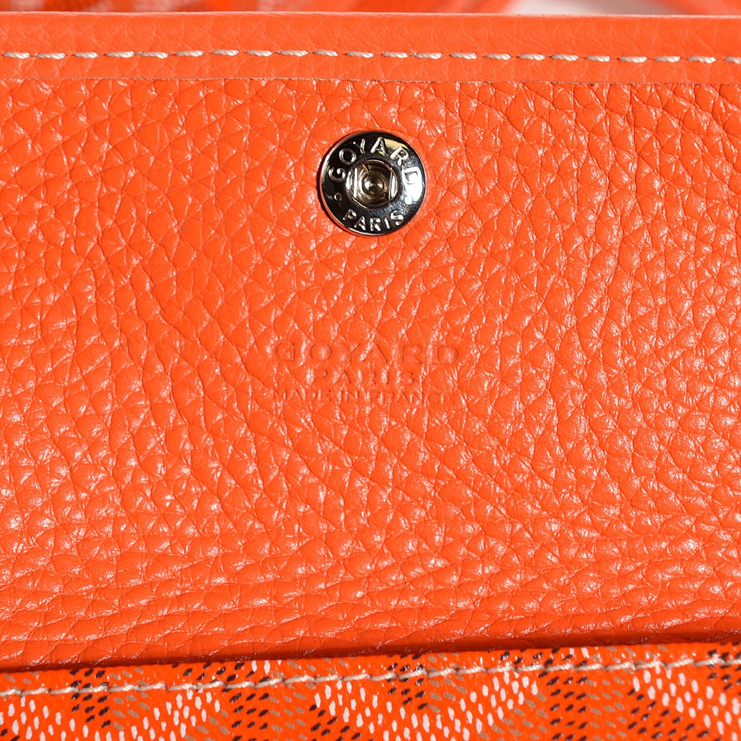 Goyard Goyardine Sac Hardy Pet Carrier PM Orange 8 of 12