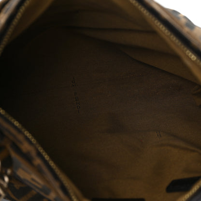 Fendi Zucca Cuoio Lucido Chef Hobo Tobacco Moro 5 of 11