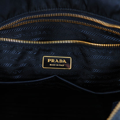 Prada Tessuto Nylon Vela Diaper Bag Blue 7 of 8