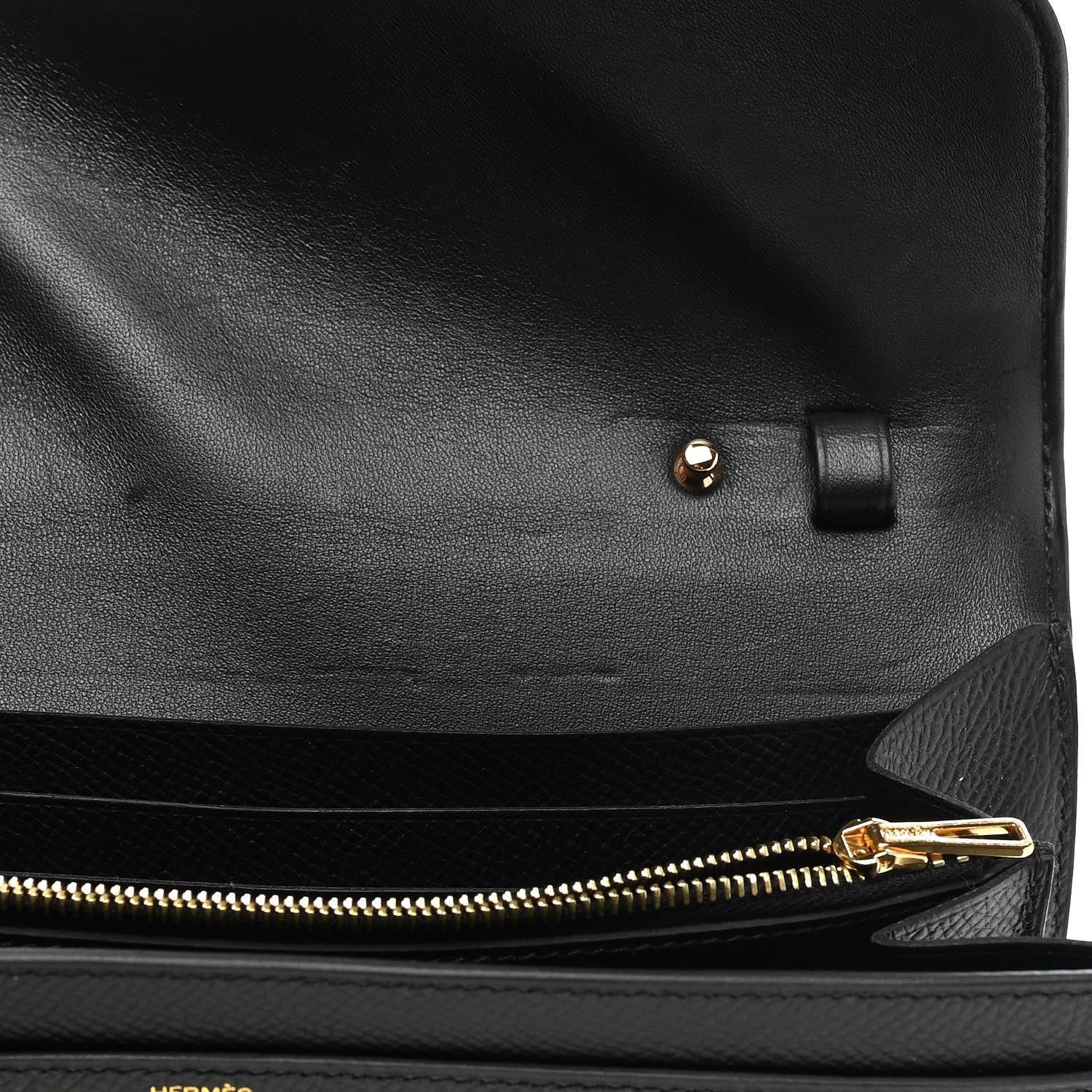 Hermes Epsom Constance Wallet To Go Black 5 of 9