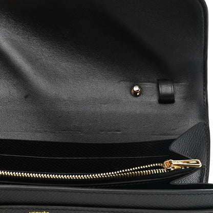 Hermes Epsom Constance Wallet To Go Black 5 of 9