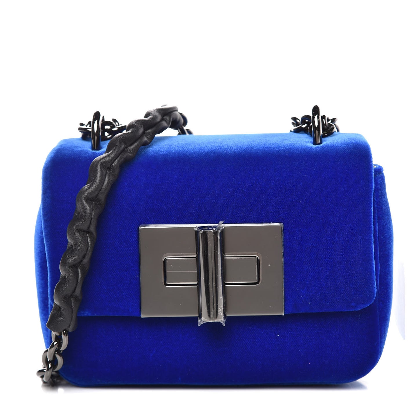 Velvet Mini Natalia Shoulder Bag Imperial Blue