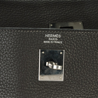 Hermes Taurillon Clemence Kelly 40 Graphite 8 of 23
