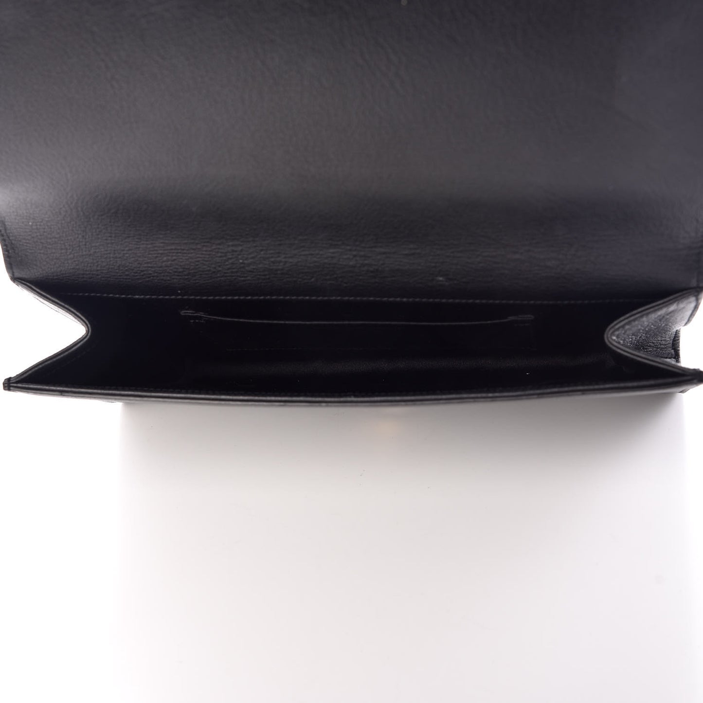 Calfskin Monogram Large Belle De Jour Clutch Black