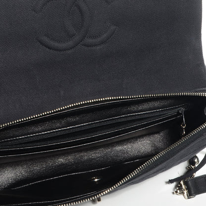 Chanel Nylon Quilted Flap Backpack Black 5 of 9