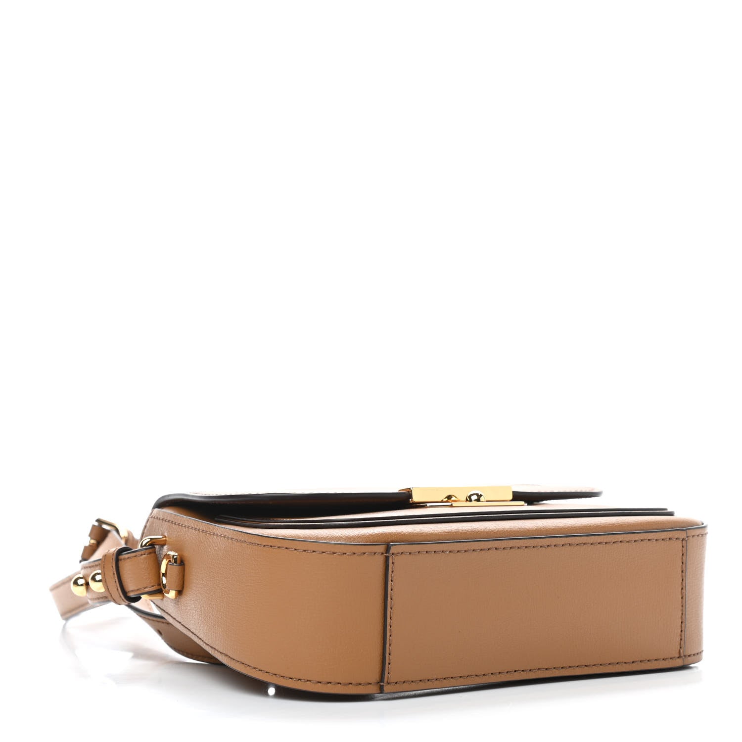 Marc Jacobs Calfskin Mini Rider Top Handle Brown 4 of 8